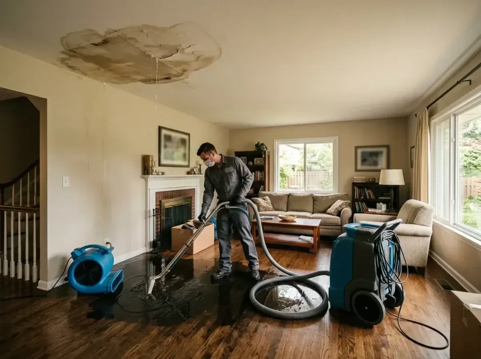 attic-pipe-burst-ceiling-drip-008 — frequently asked questions, Water Damage Restoration & Carpet Care in Richlands, VA